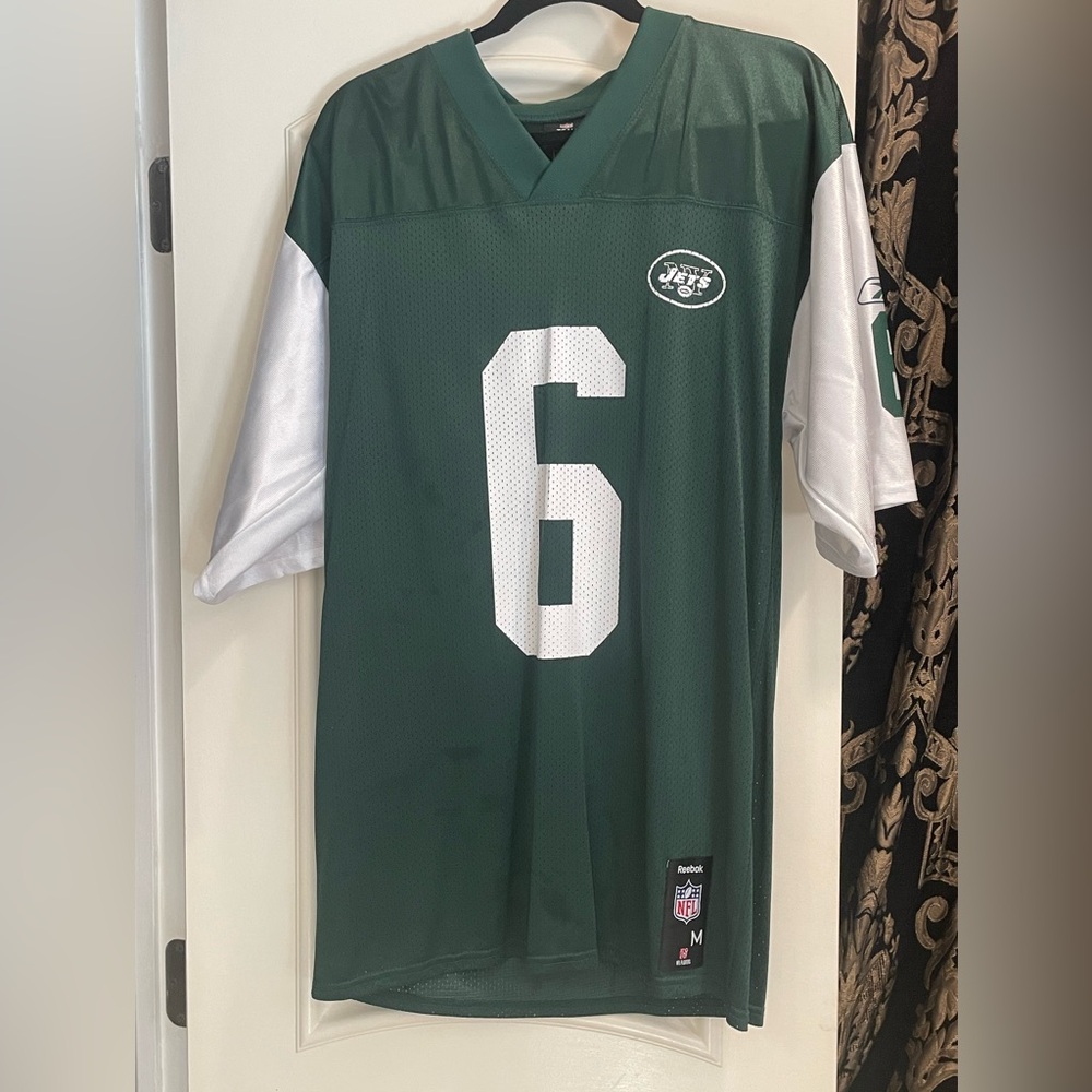 Mark Sanchez Team Apparel Jersey Authentic Size Medium (USED, GOOD)